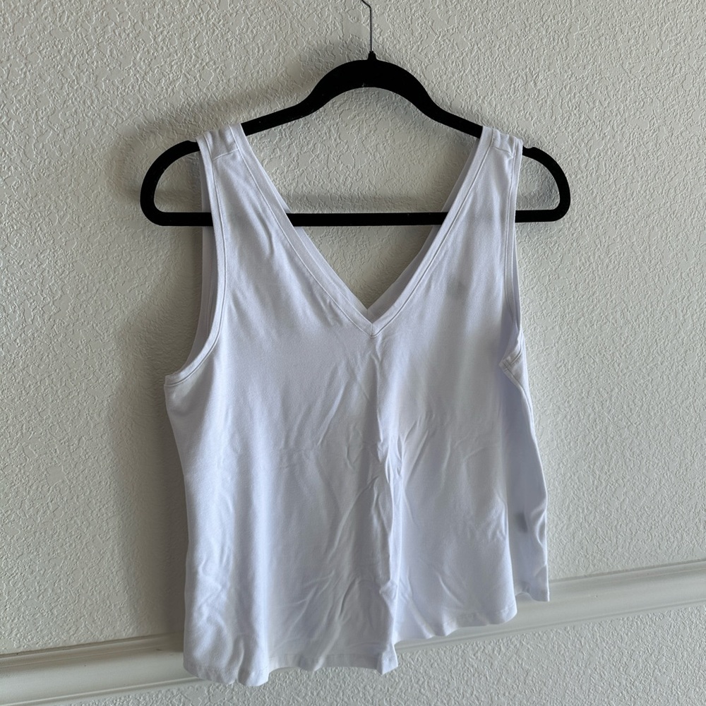 Sweaty Betty White Tank Size 12 or Large